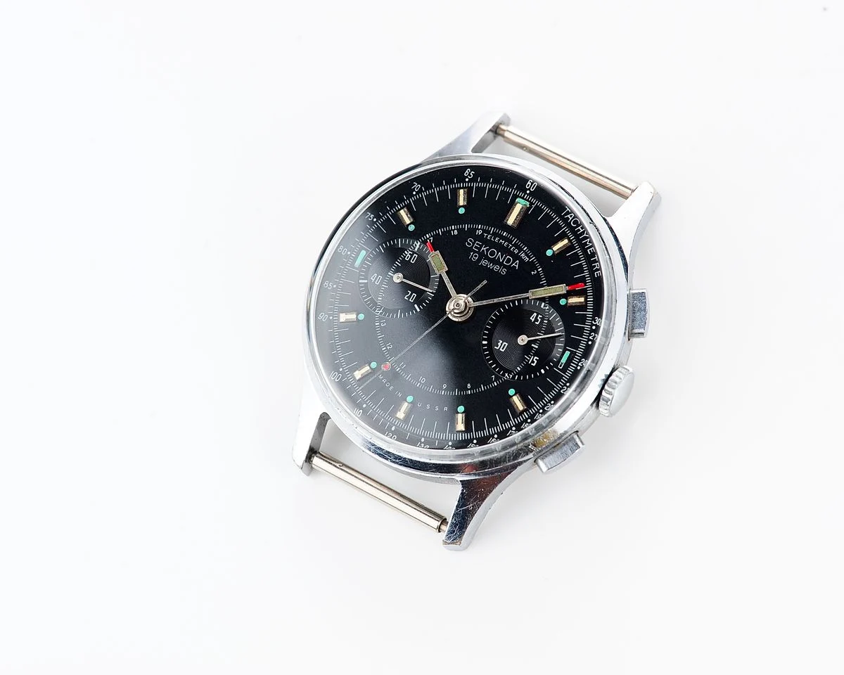 Rare: Sekonda 3017 "Strela" chronograph chronometer mechanical watch