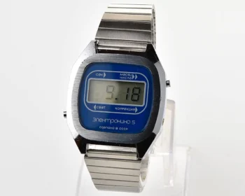 Vintage Soviet digital watch Electronika 5