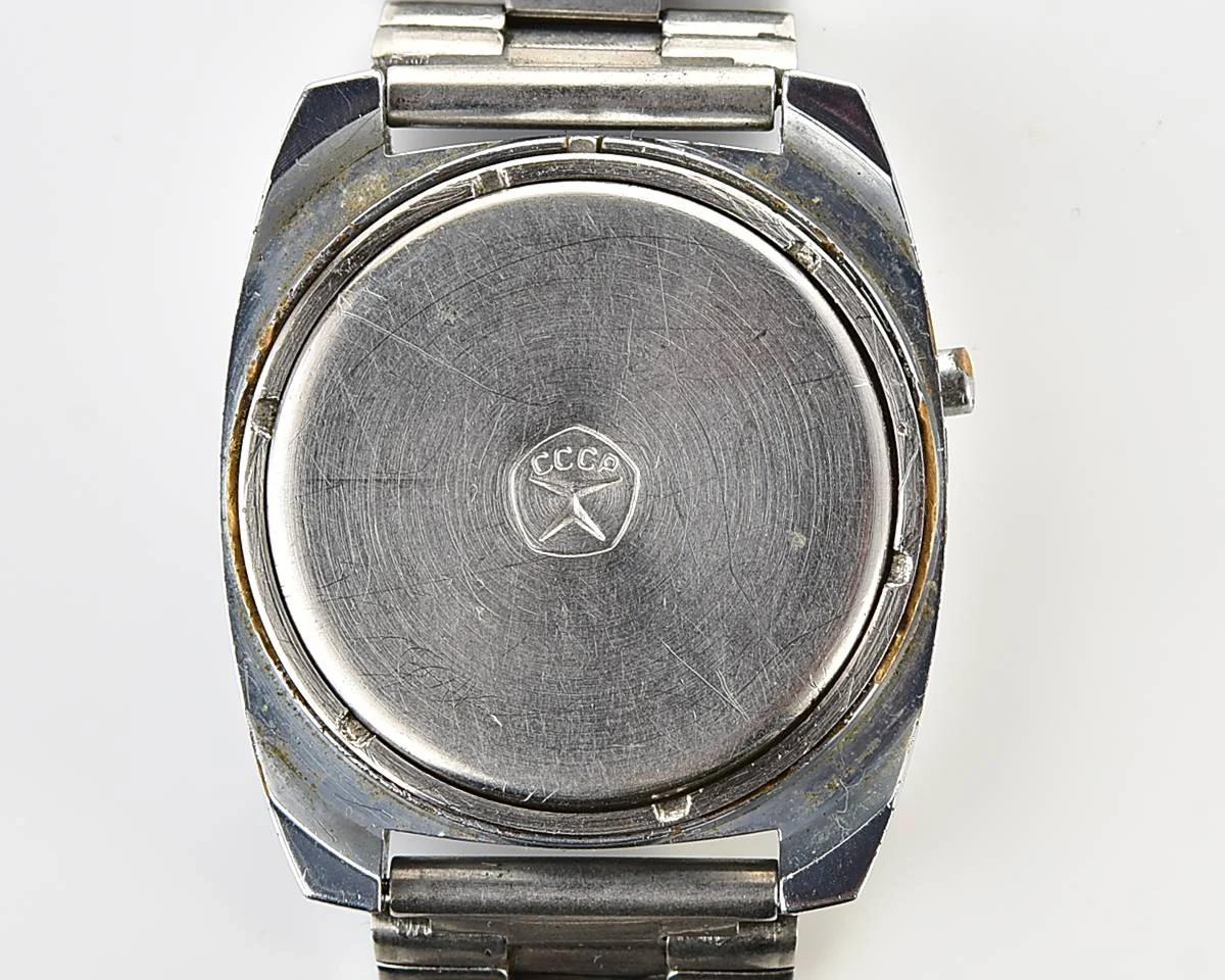 Large vintage USSR digital watch Electronika 5