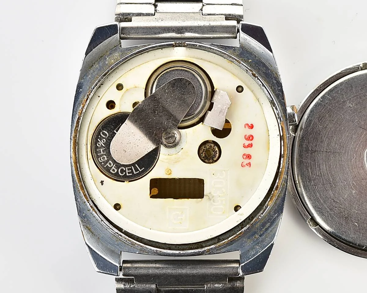 Large vintage USSR digital watch Electronika 5