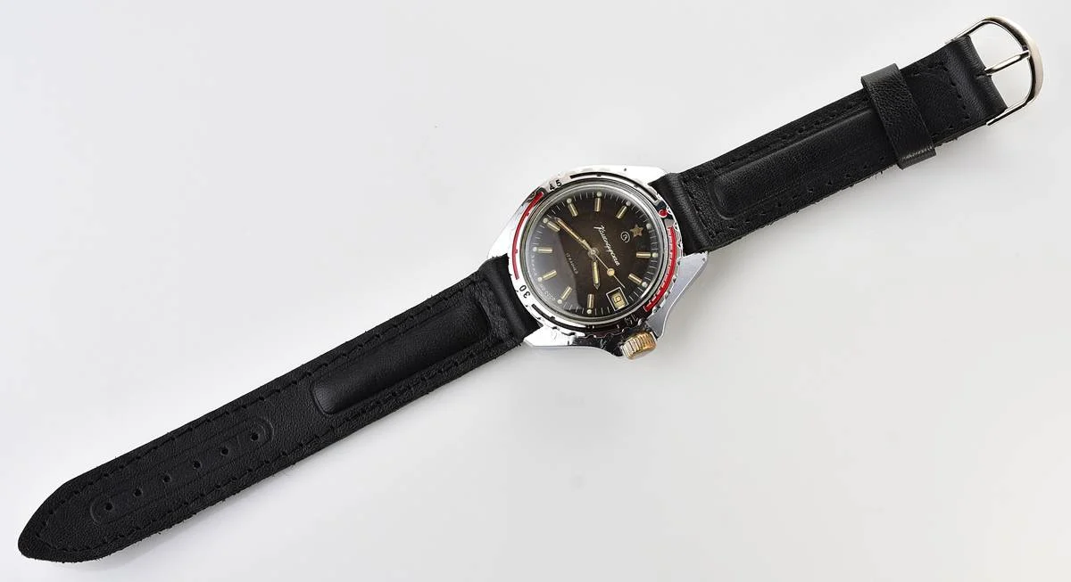 Vostok Komandirskie "Zakaz MO CCCP" limited series watch - rare duo-tone dial!