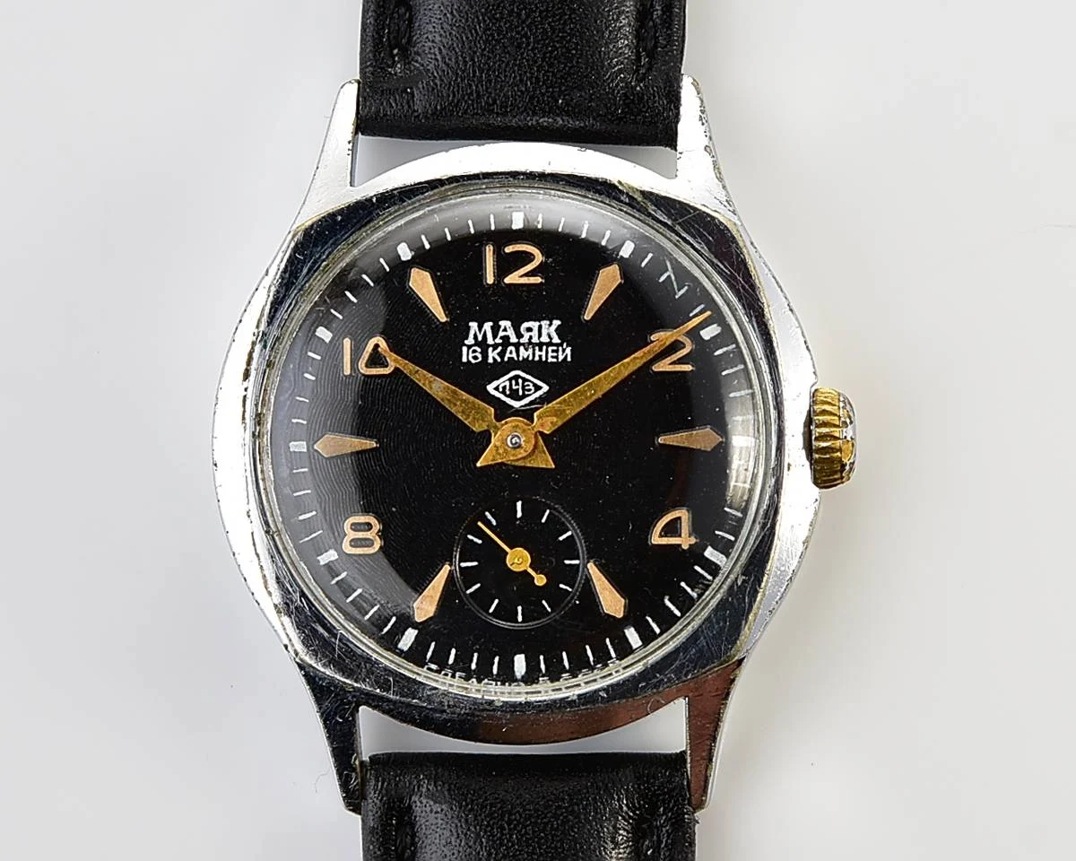 Vintage Soviet Mayak mechanical watch from 1950s