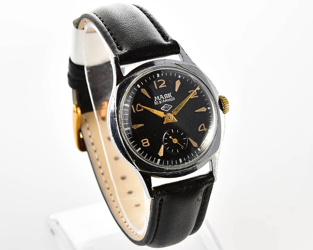 Vintage Soviet Mayak mechanical watch from 1950s