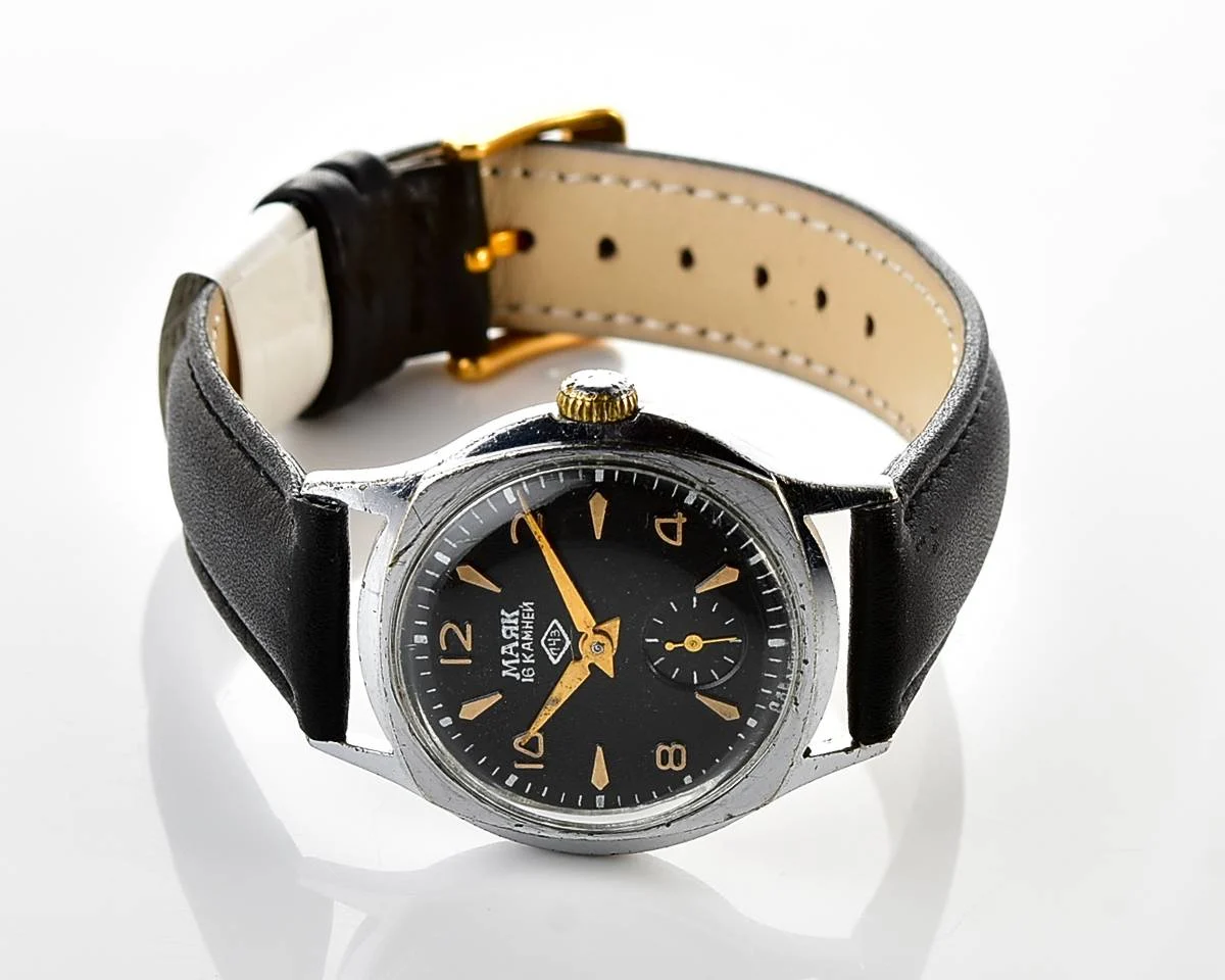 Vintage Soviet Mayak mechanical watch from 1950s