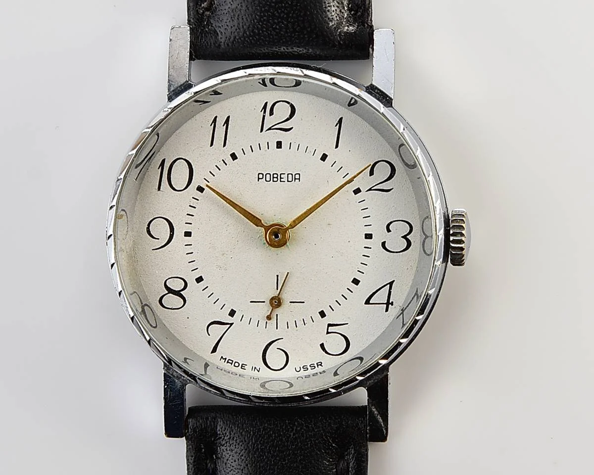 Pobeda ZiM Soviet mechanical wristwatch
