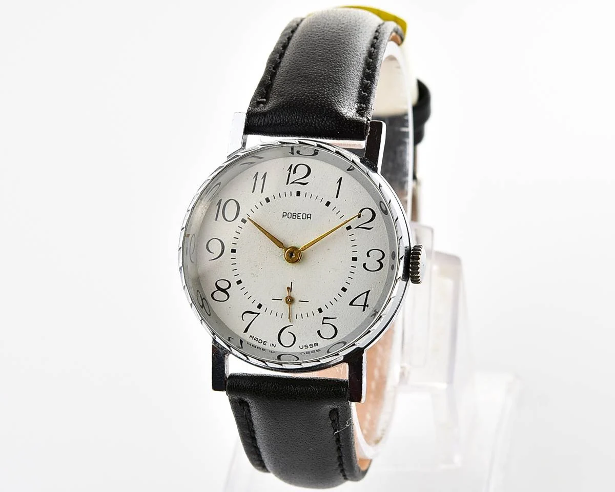 Pobeda ZiM Soviet mechanical wristwatch