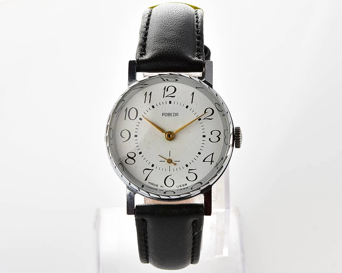 Pobeda ZiM Soviet mechanical wristwatch