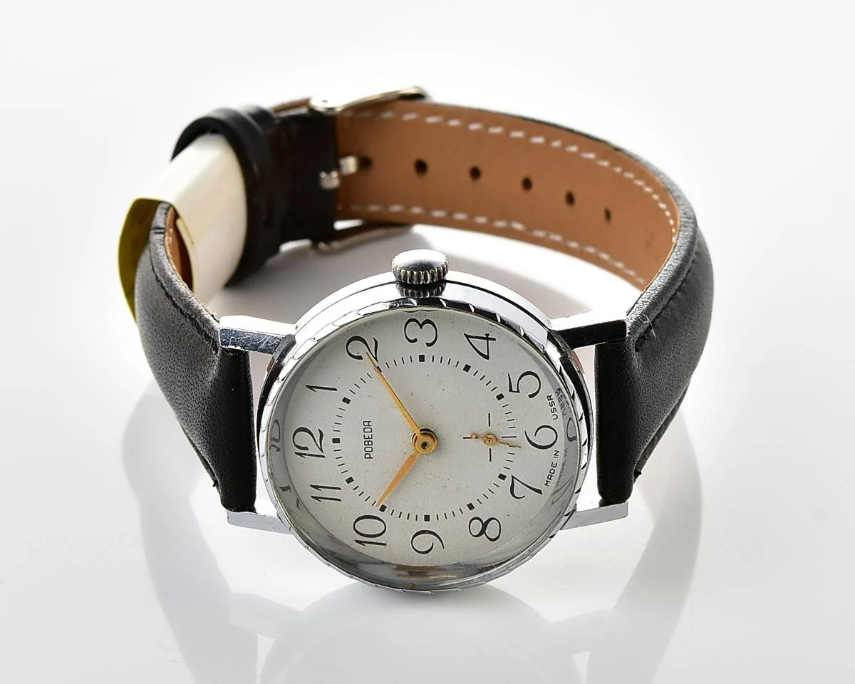 Pobeda ZiM Soviet mechanical wristwatch