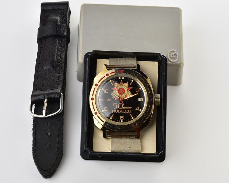 Excellent Vostok Komandirskie mechanical watch - 50 years victory in great patriotic war edition