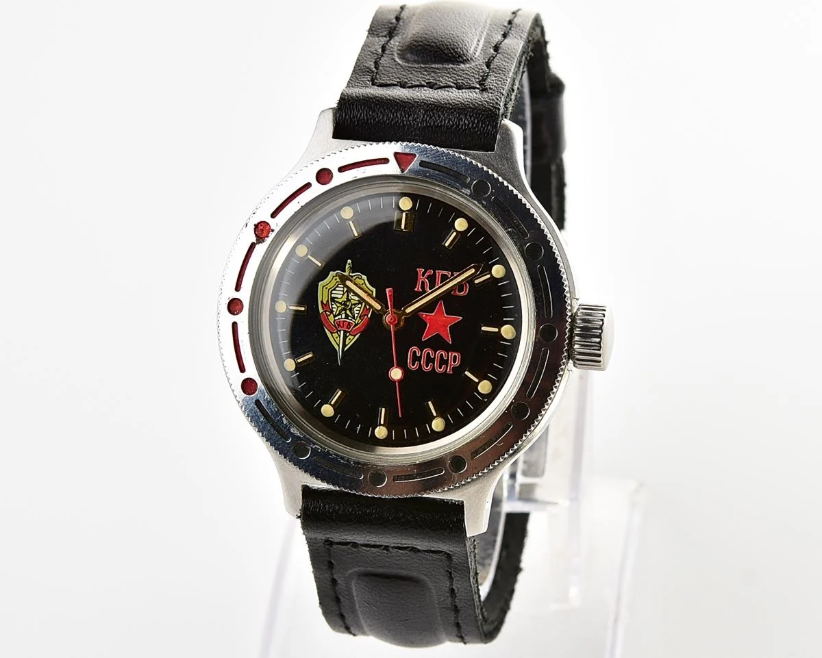 Vostok Amphibia KGB mechanical watch