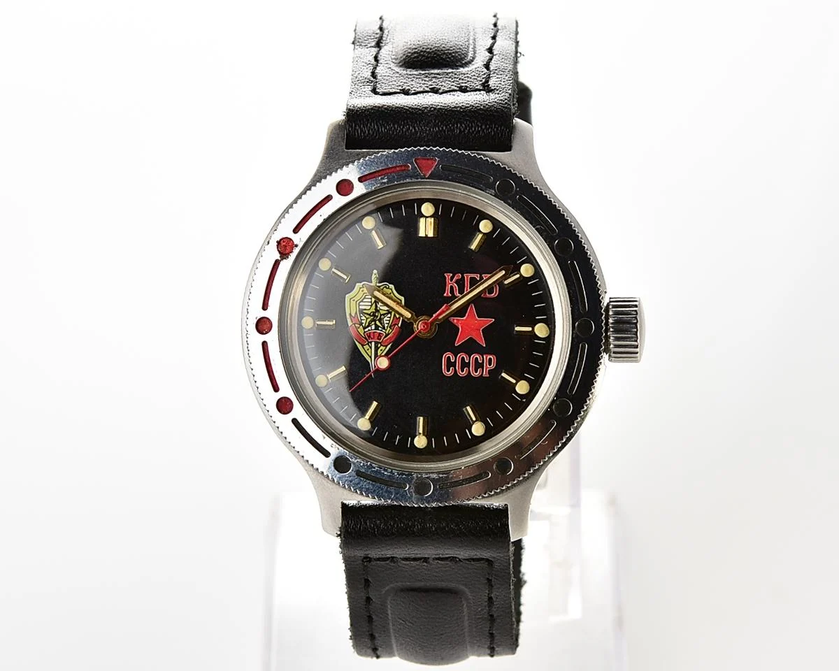 Vostok Amphibia KGB mechanical watch