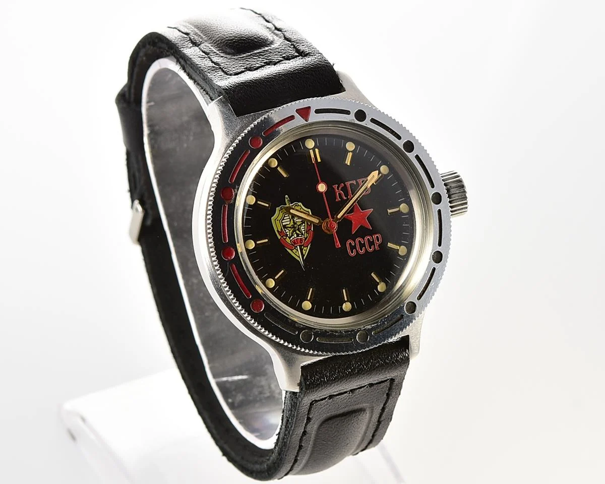 Vostok Amphibia KGB mechanical watch