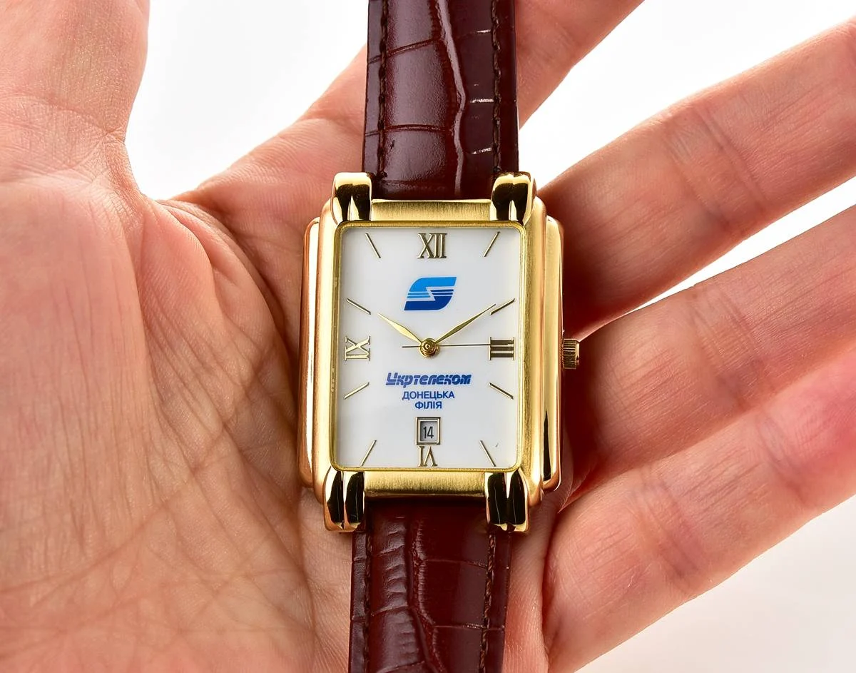 🇺🇦Ukrainian made Chas LTD mechanical watch - UkrTeleCom Donetsk branch