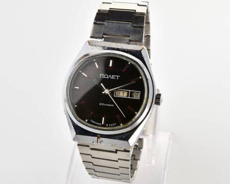 Soviet mechanical POLJOT with AUTOMATIC self-winding movement