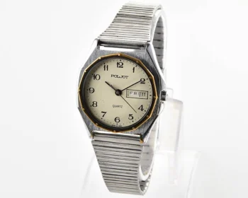 Soviet Poljot watch with quartz movement