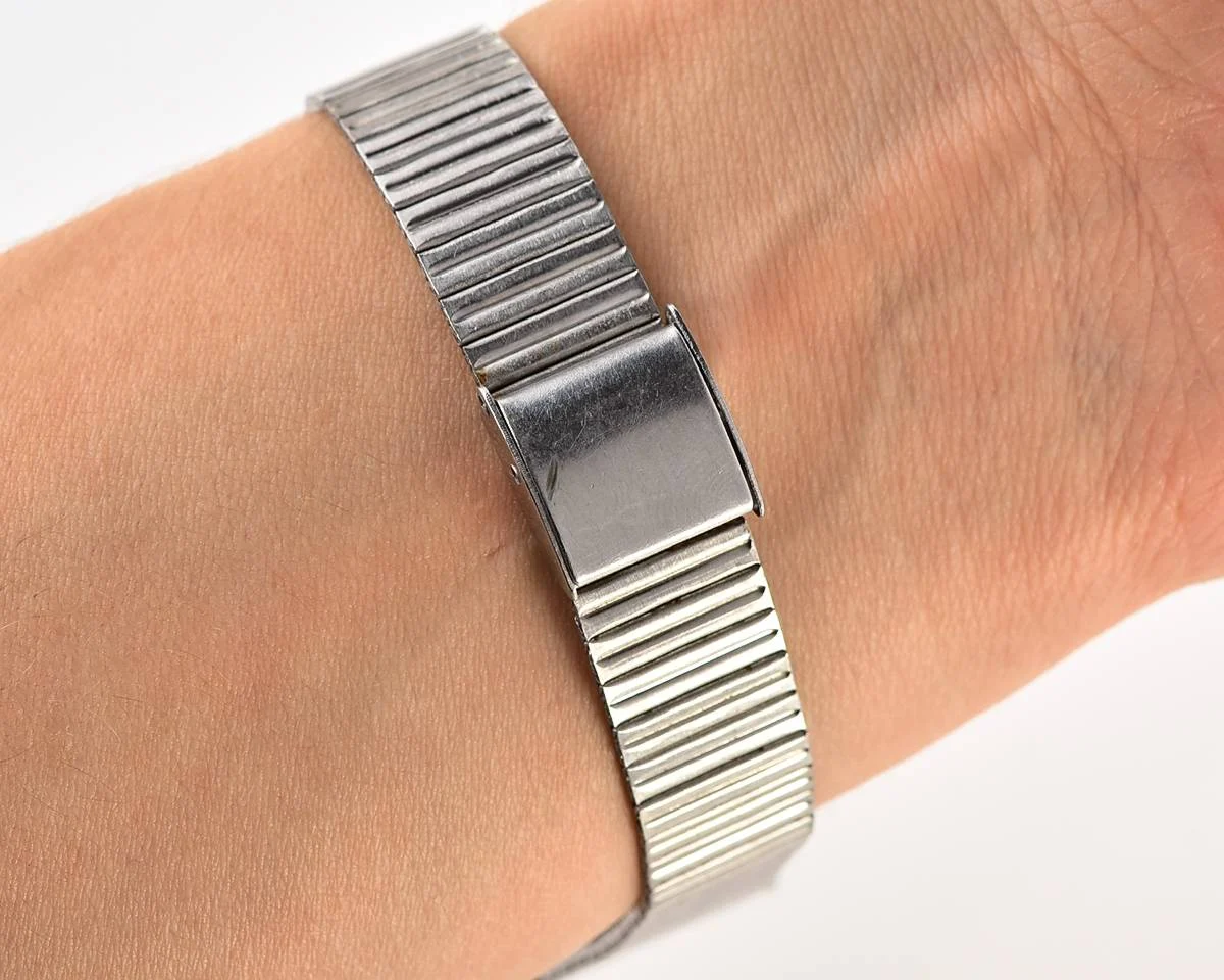 Soviet Poljot watch with quartz movement