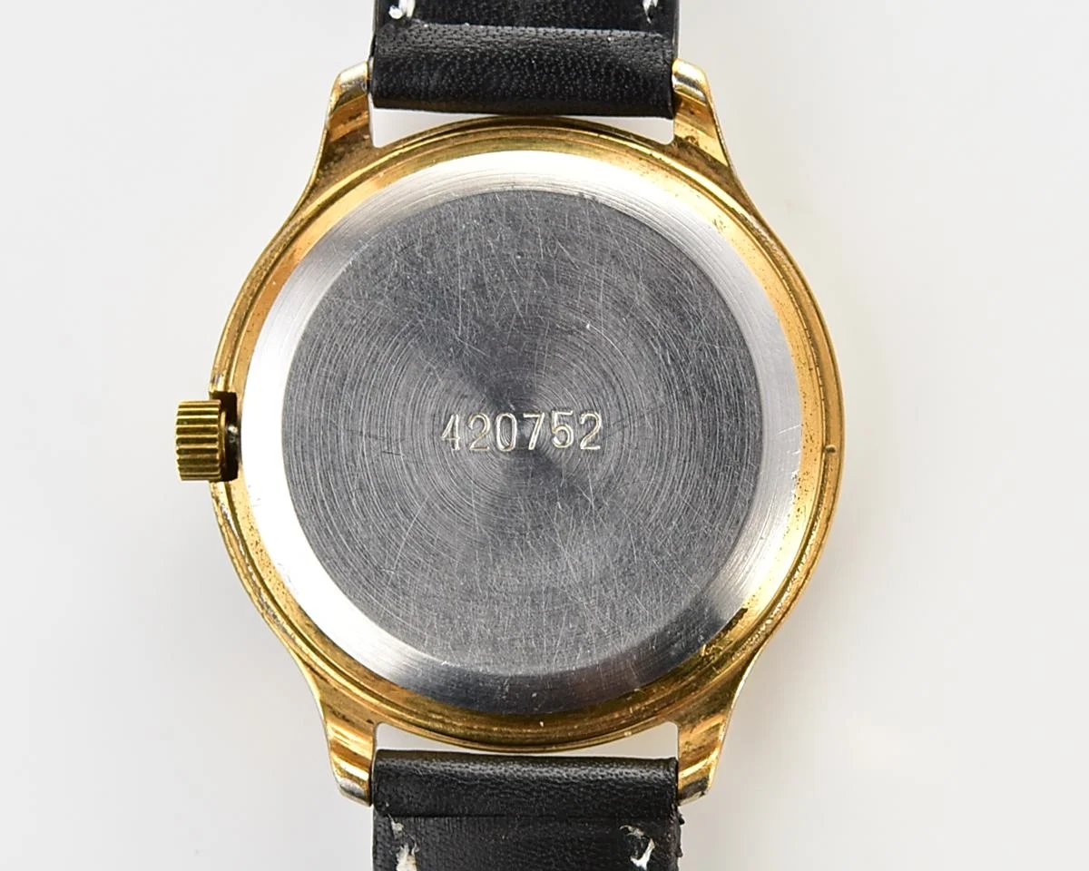 Large Poljot mechanical wristwatch