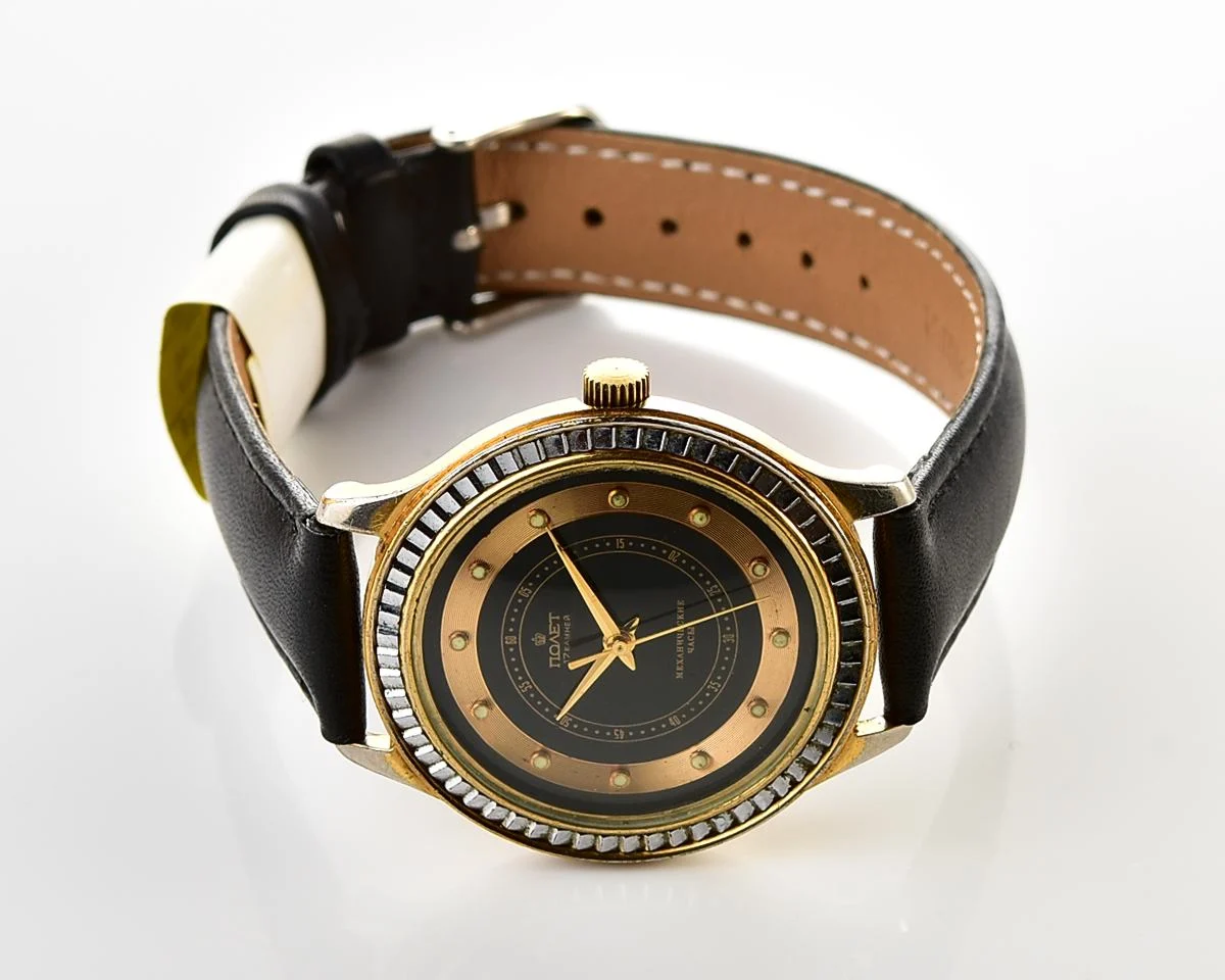Large Poljot mechanical wristwatch