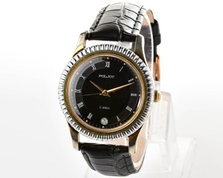 Large POLJOT mechanical wristwatch'