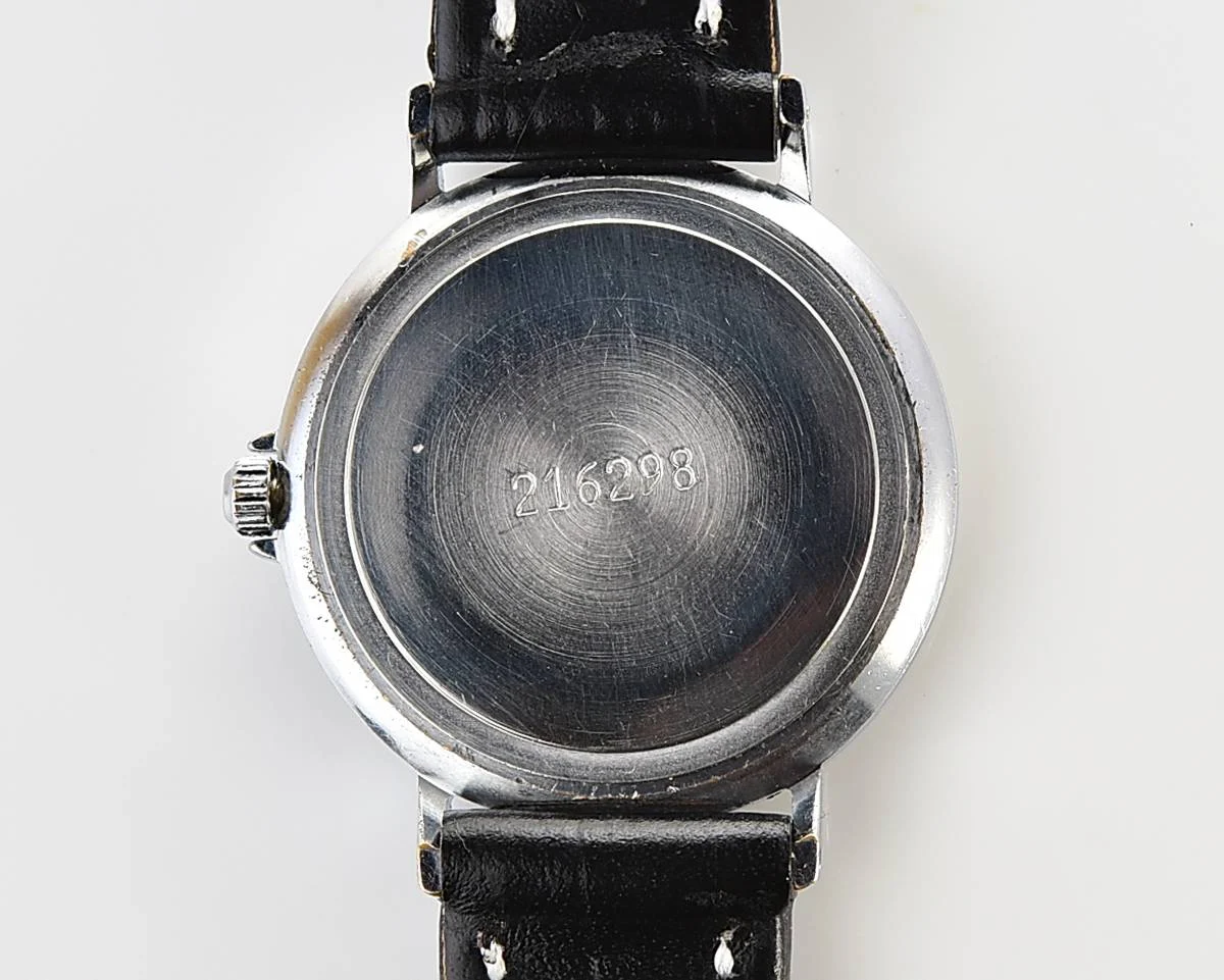 Soviet Poljot watch with quartz movement