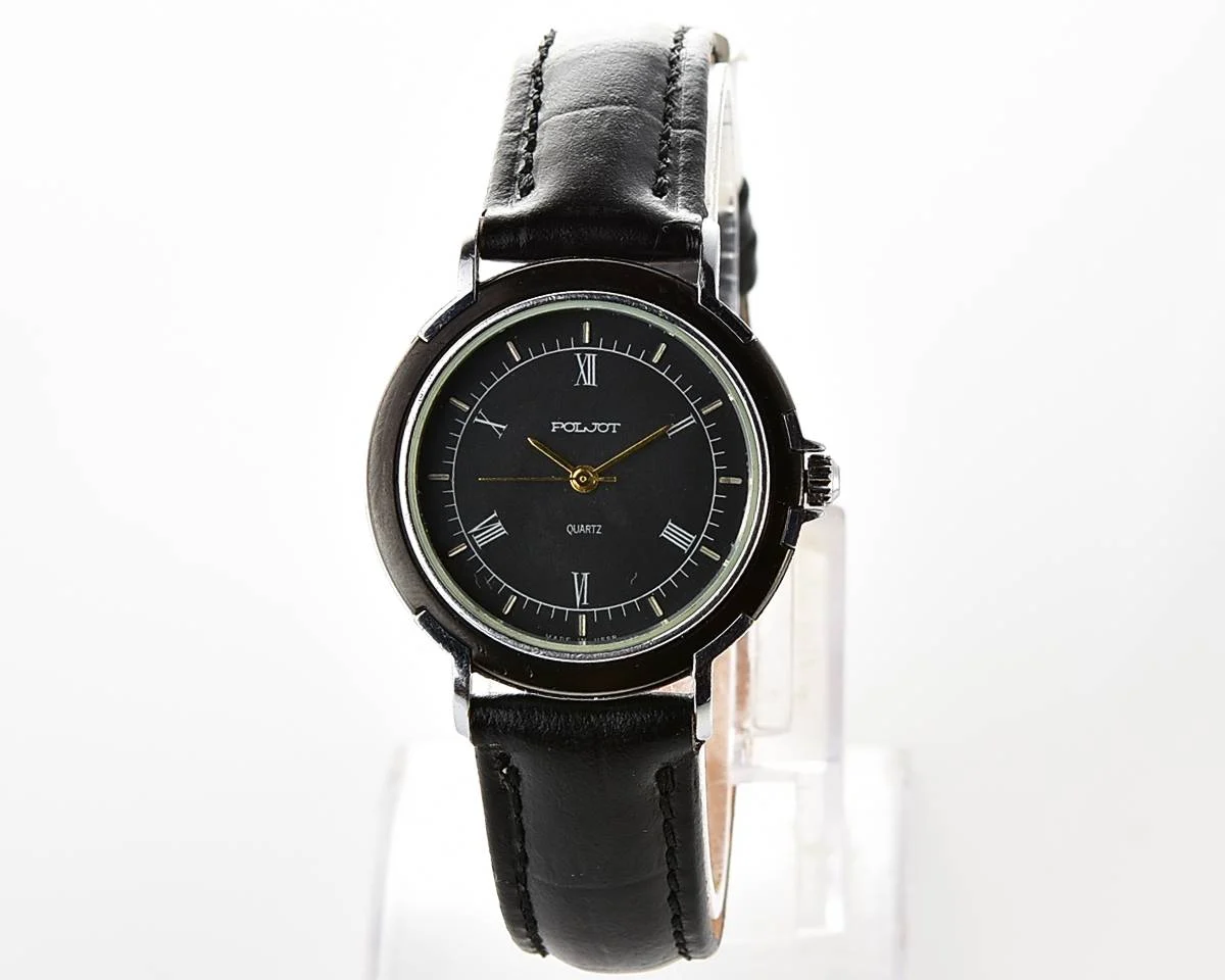 Soviet Poljot watch with quartz movement