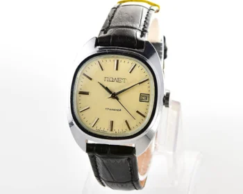 Soviet Poljot vintage mechanical wristwatch