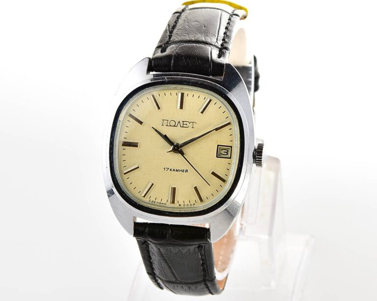 Soviet POLJOT vintage mechanical wristwatch