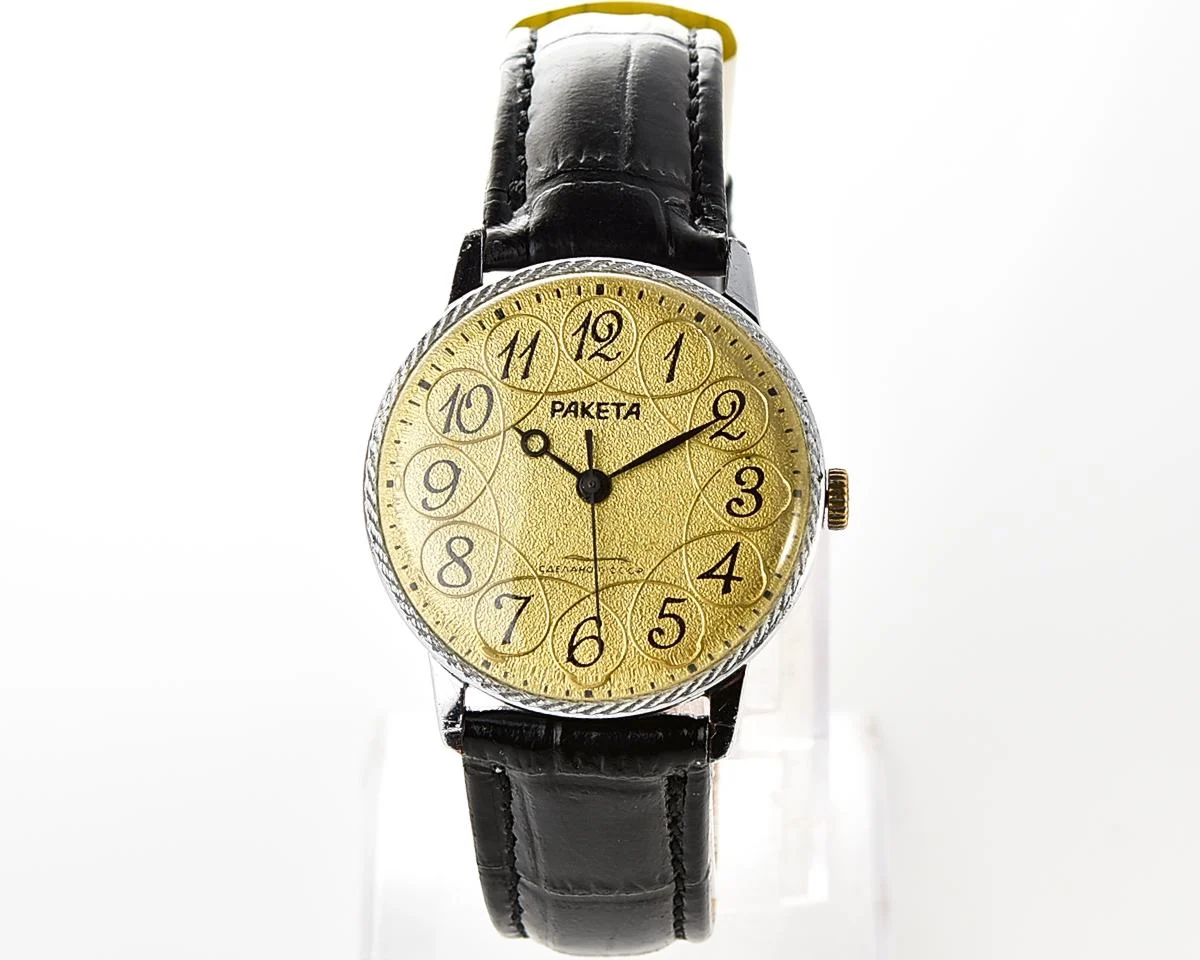 Soviet Raketa vintage mechanical watch