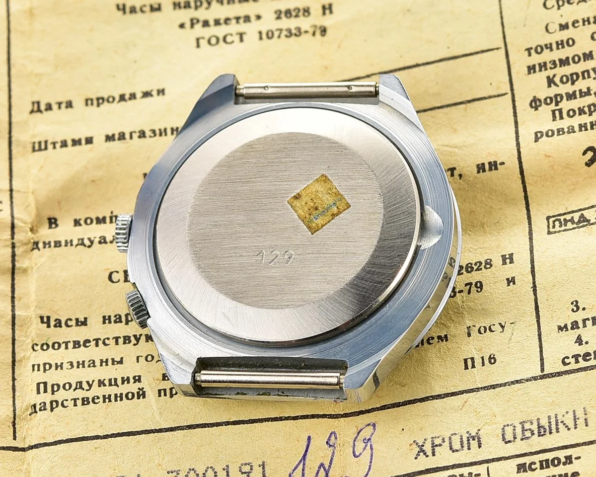 TIME CAPSULE: Vintage Soviet Raketa perpetual calendar watch - New Old Stock (NOS)!
