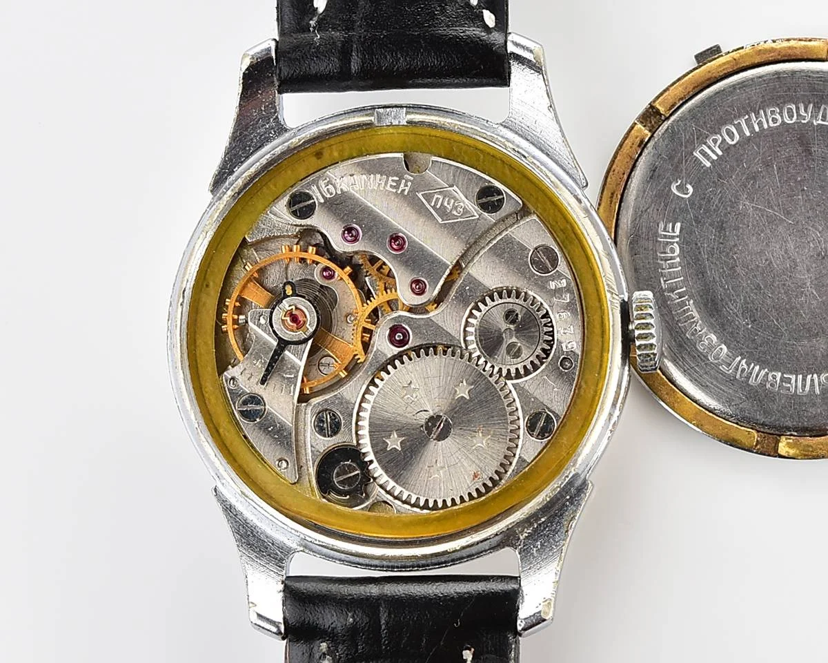 Vintage Soviet mechanical Raketa wrist watch