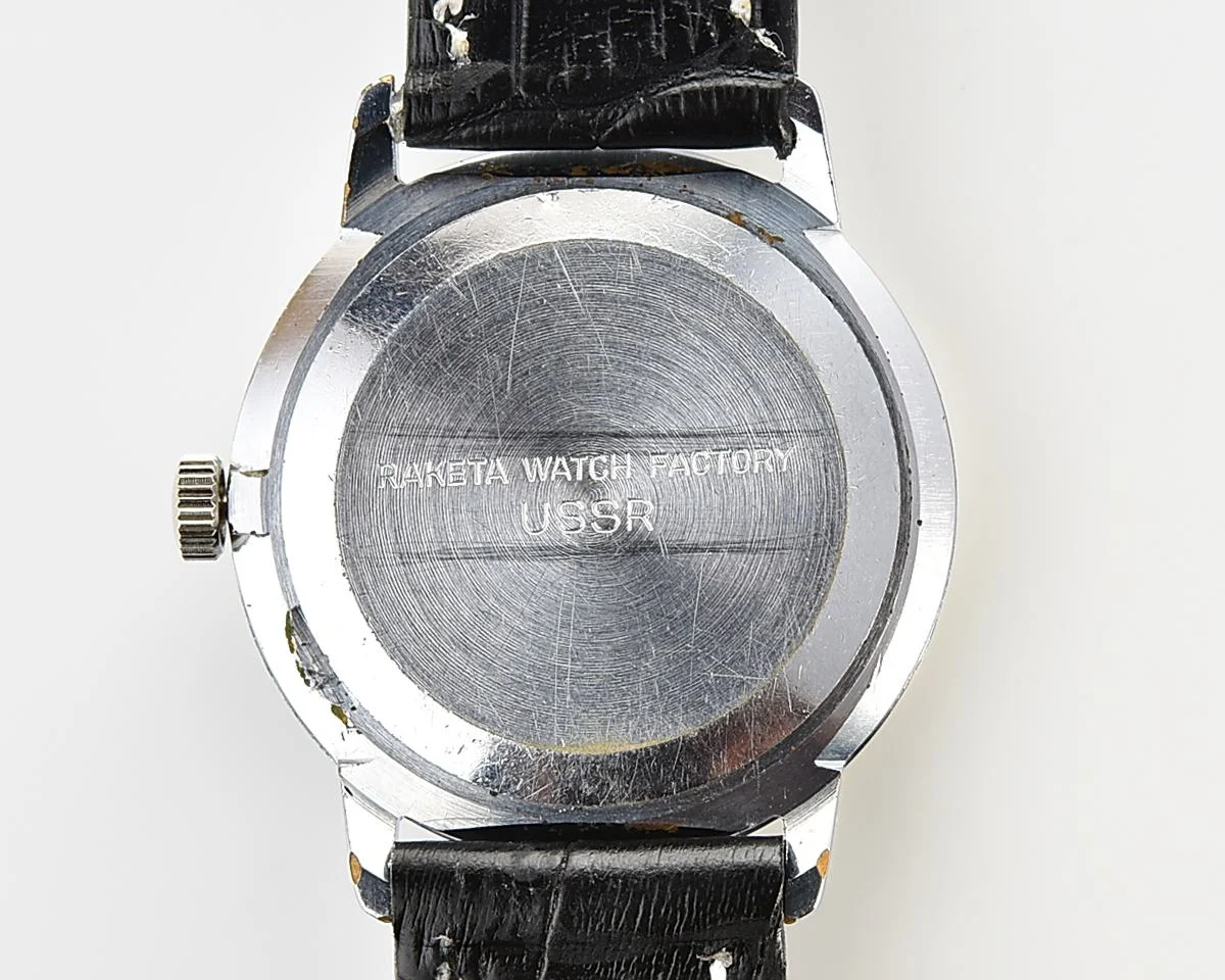 Raketa vintage Soviet mechanical watch - export version
