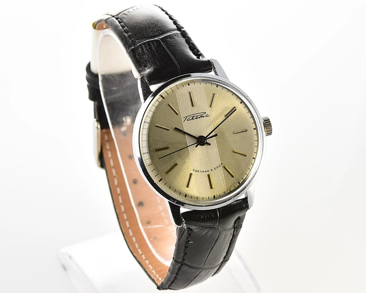 Raketa vintage Soviet mechanical watch - export version