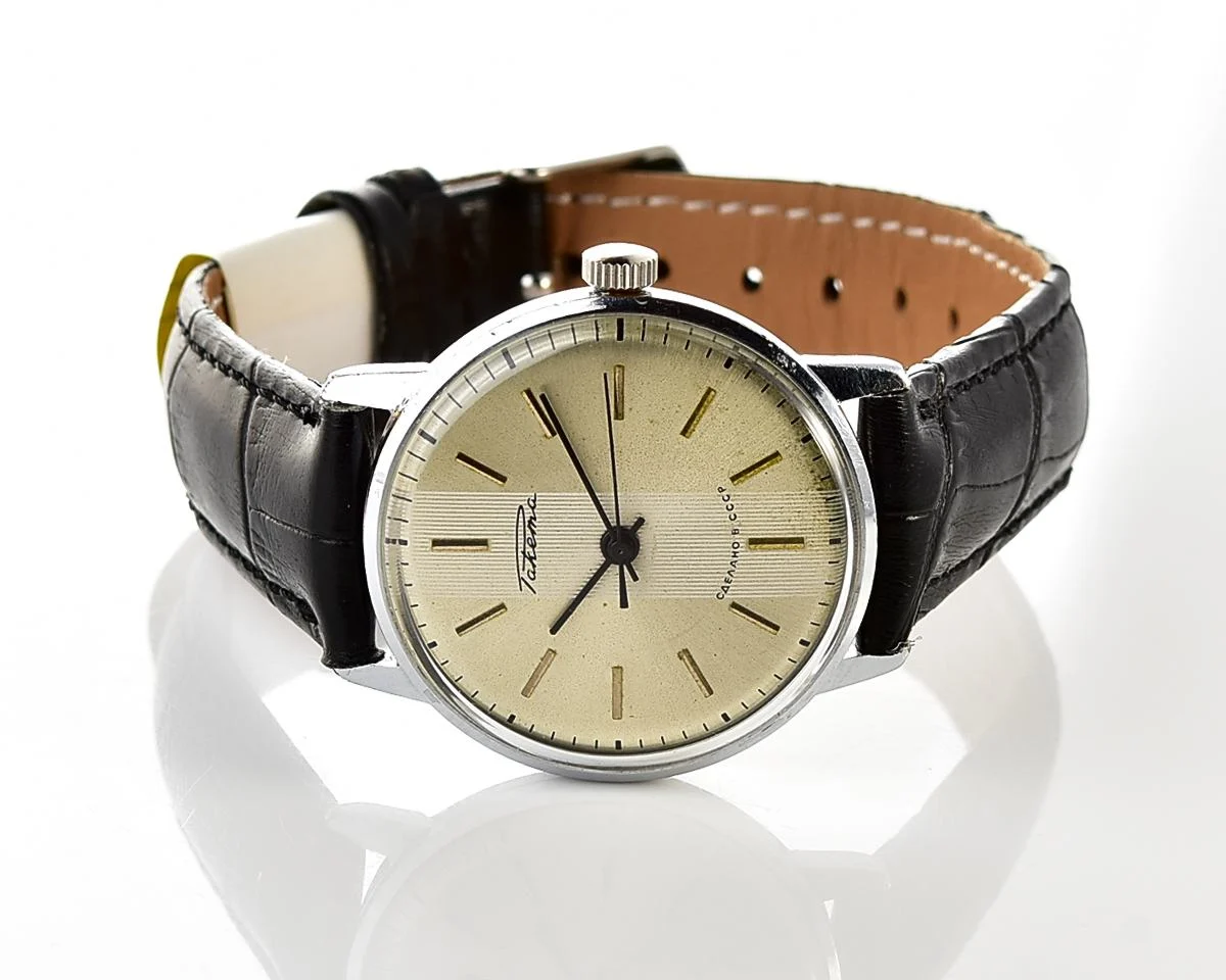 Raketa vintage Soviet mechanical watch - export version