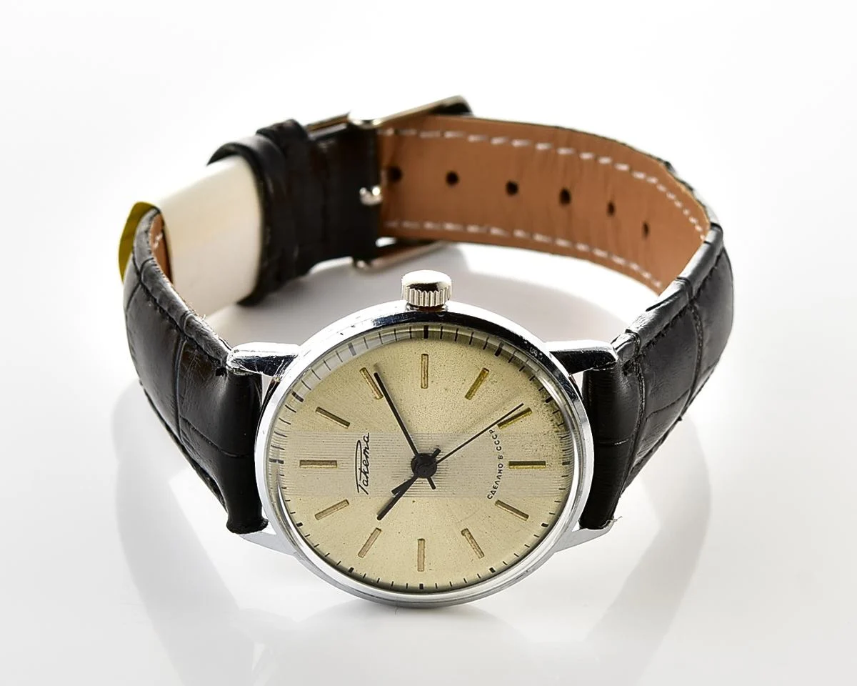 Raketa vintage Soviet mechanical watch - export version
