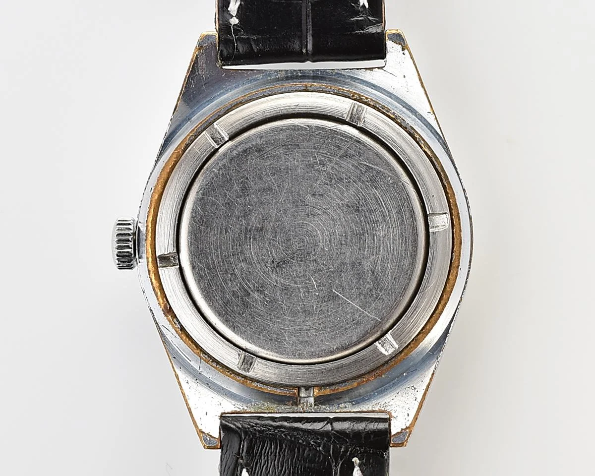 Raketa vintage mechanical wrist watch with double calendar
