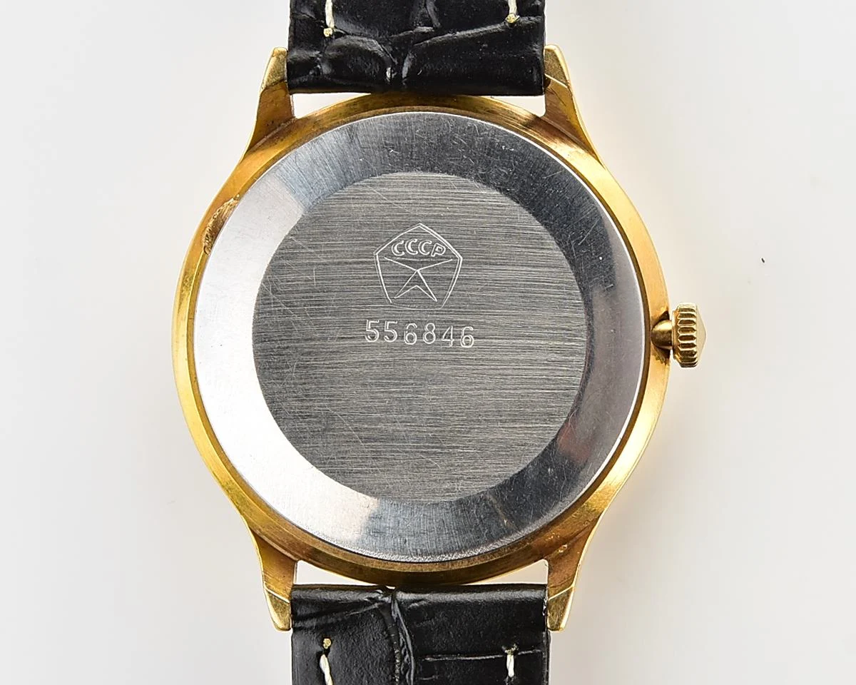 Excellent Slava Soviet mechanical vintage watch with MIG aircraft!