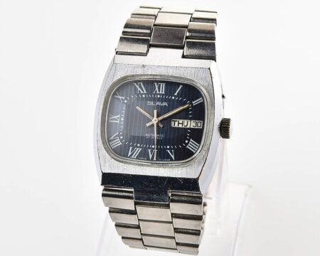 Slava soviet mechanical vintage watch – automatic self winding movement
