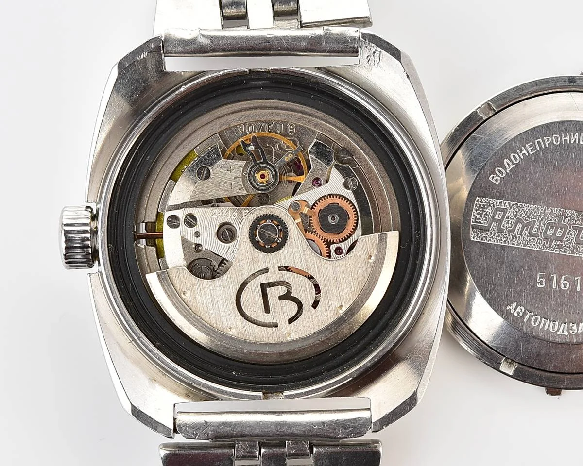 Massive Soviet Vostok Amphibia - ministry case with automatic self winding movement