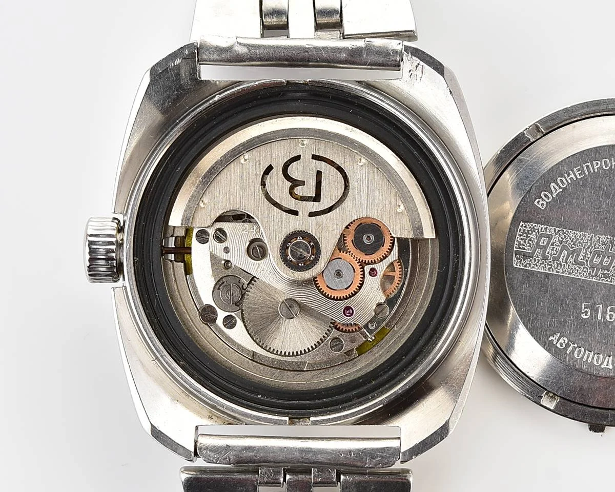 Massive Soviet Vostok Amphibia - ministry case with automatic self winding movement