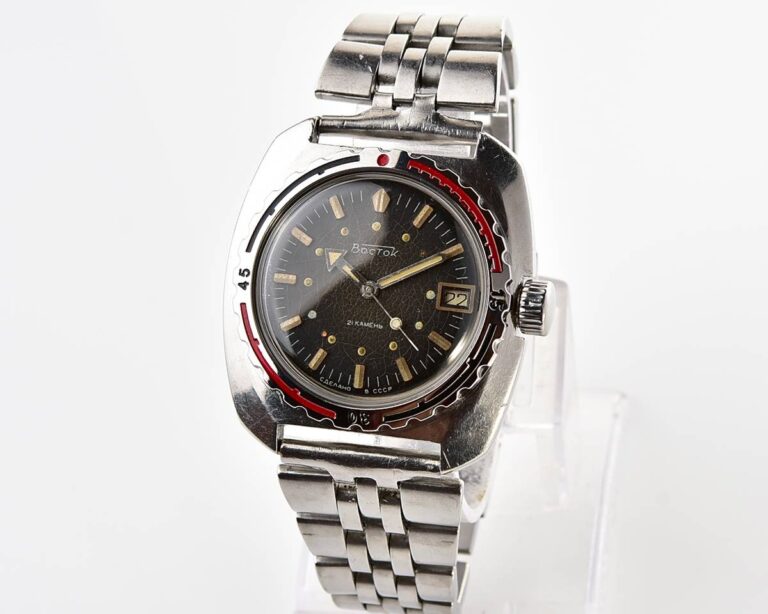 Massive soviet Vostok Amphibia - ministry case with automatic self winding movement