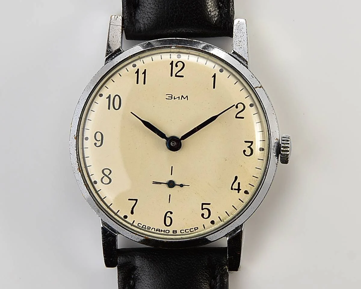Vintage Soviet ZiM mechanical wristwatch