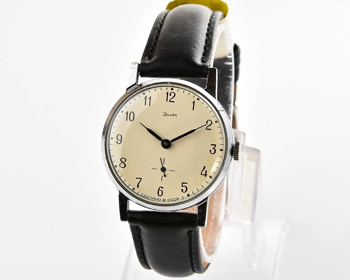 Vintage Soviet ZiM mechanical wristwatch