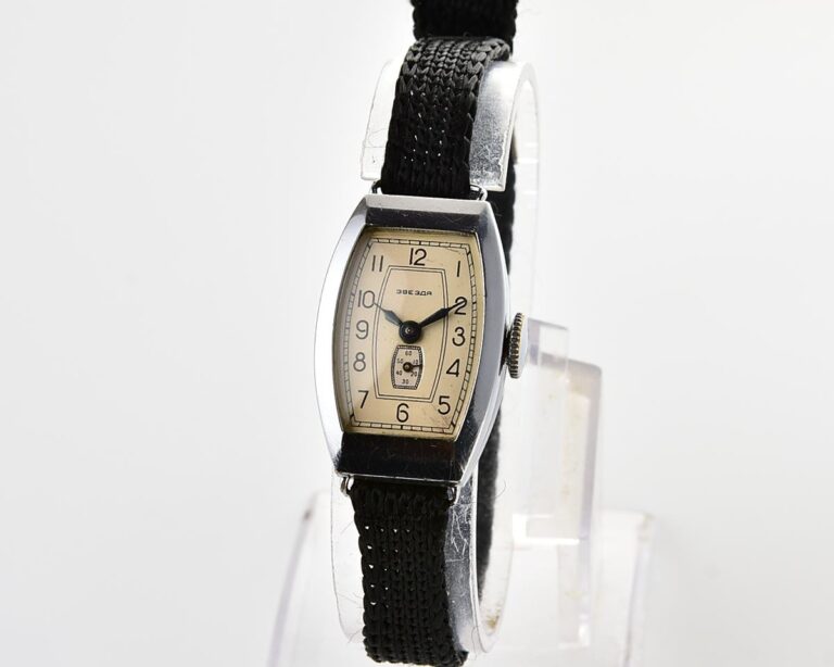 Vintage soviet Zvezda wrist watch, from the 2nd quarter of 1957
