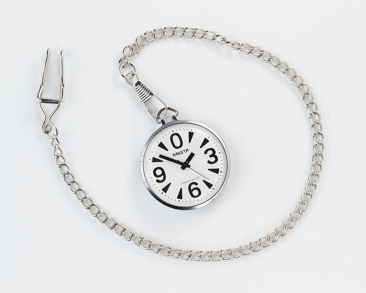 Raketa “big zero” Soviet pocket watch