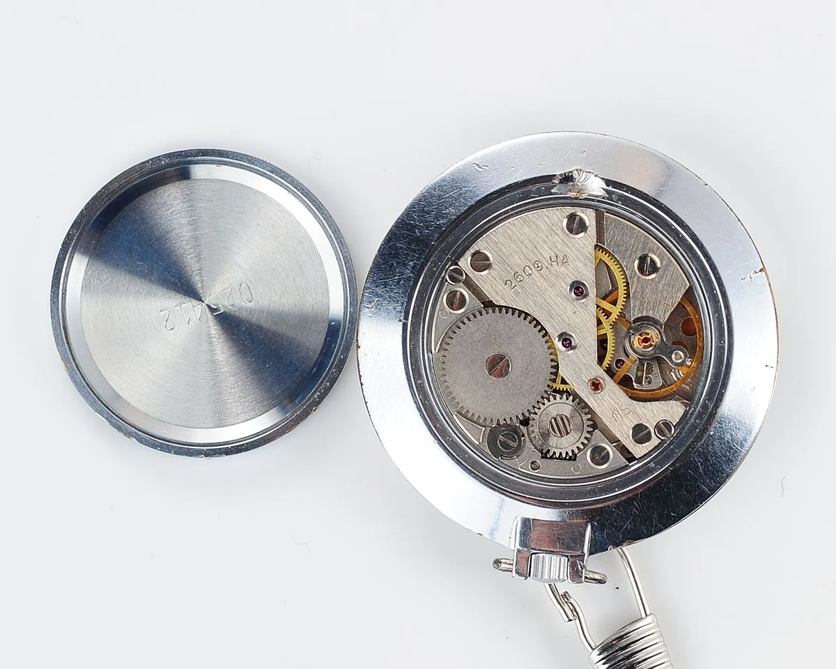 Raketa “big zero” Soviet pocket watch