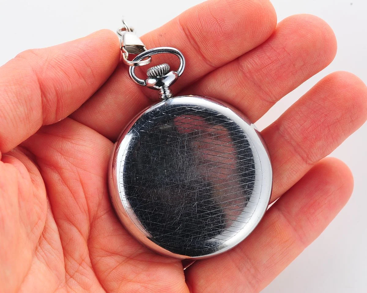 Excellent pocket Soviet ZiM - hefty mechanical watch from the 2nd quarter of 1950!