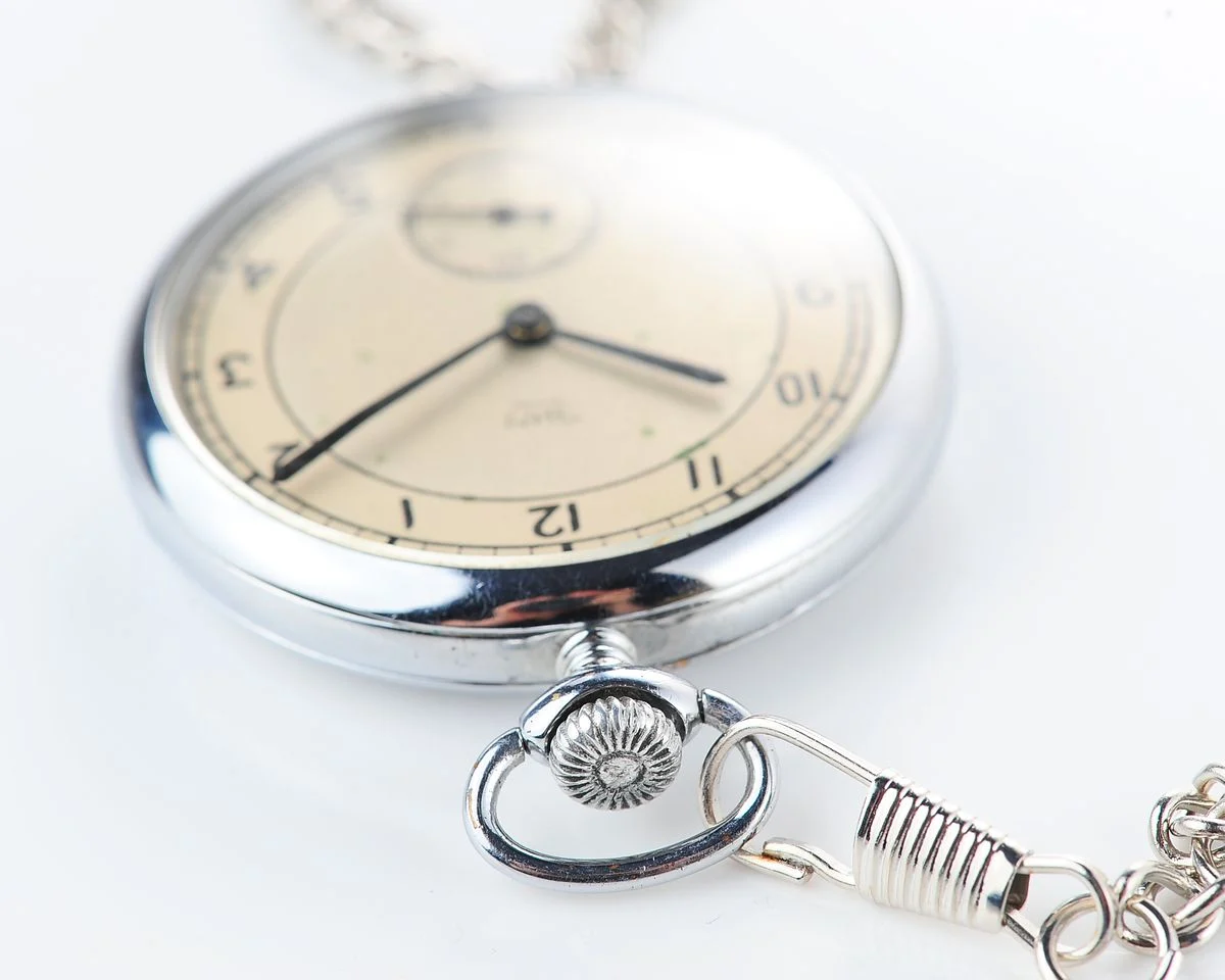 Excellent pocket Soviet ZiM - hefty mechanical watch from the 2nd quarter of 1950!
