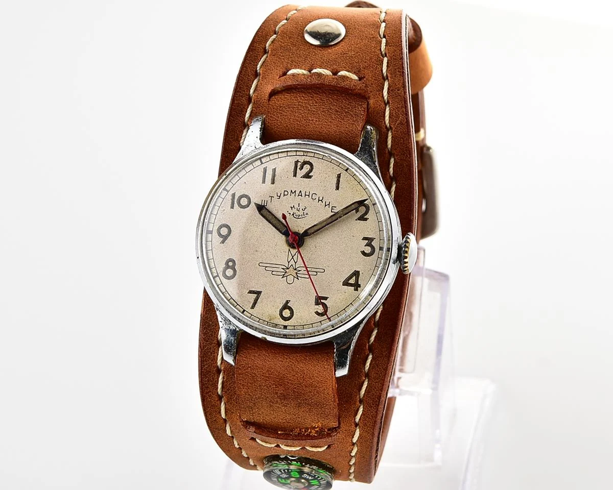 Rare: Sturmanskie Type 1 Soviet mechanical watch - the original Air Force pilot's watch!