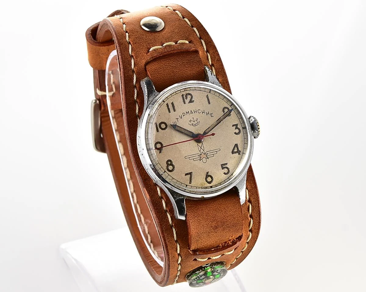 Rare: Sturmanskie Type 1 Soviet mechanical watch - the original Air Force pilot's watch!