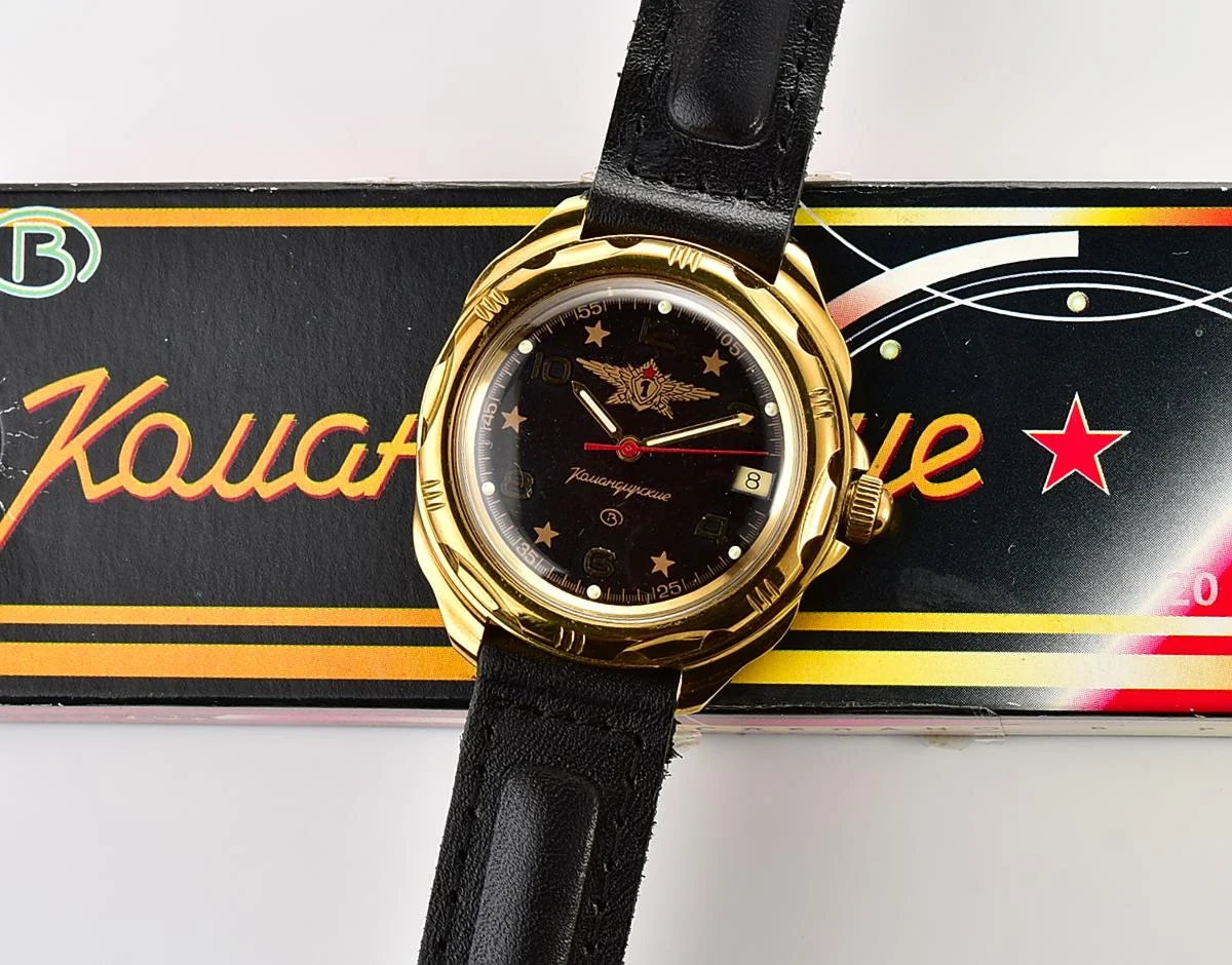 TIME CAPSULE: Vostok Komandirskie mechanical wristwatch – New Old Stock (NOS)!